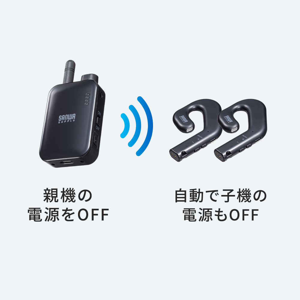 自動電源OFF機能付き