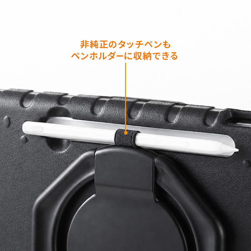 純正以外のタッチペンも収納可能