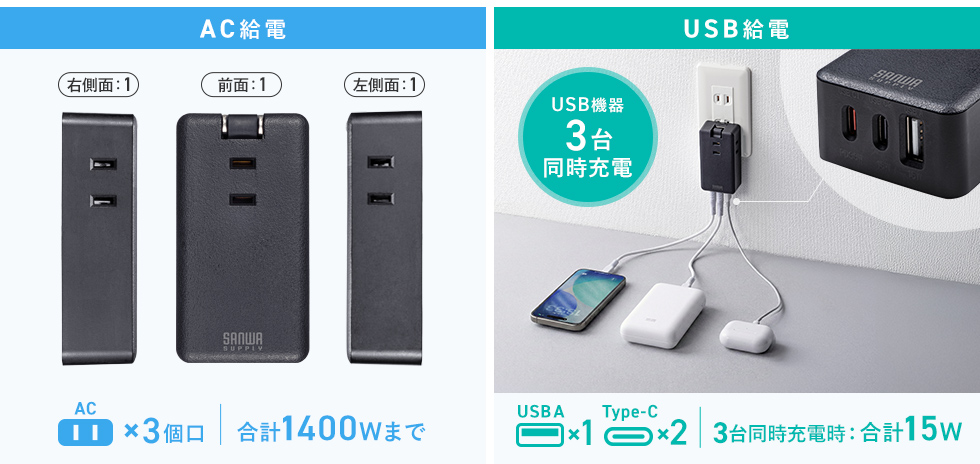 最大6台同時接続説明画像