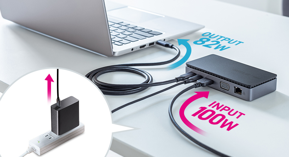 USB PD対応の説明画像