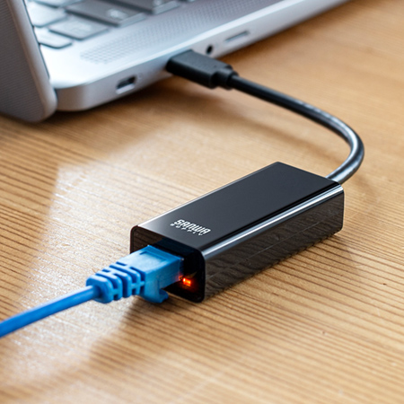 通信状況を確認できるLEDランプ