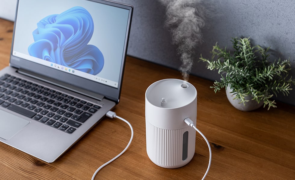 手軽に使えるUSB電源式