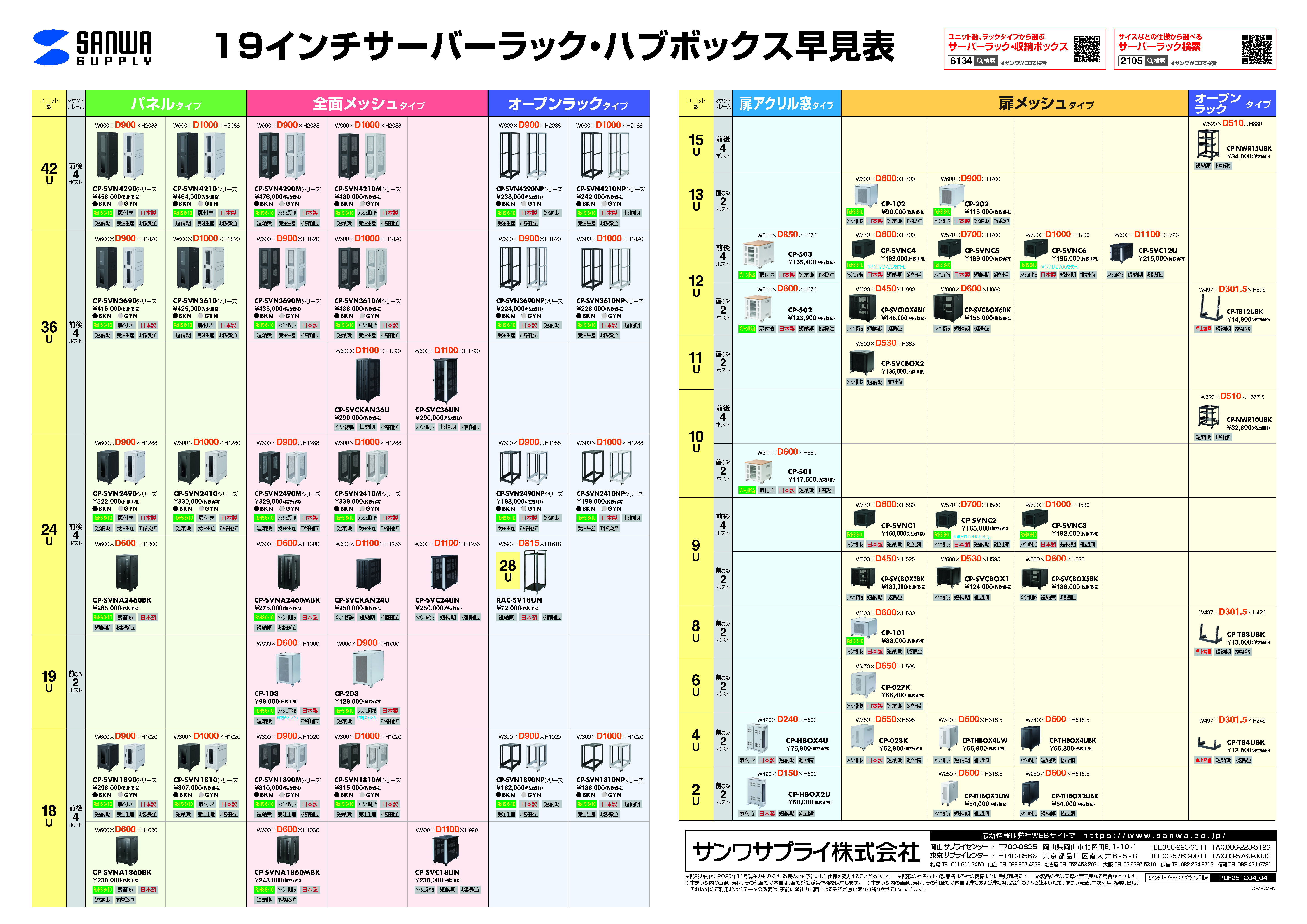 サーバーラック・ハブボックス_総合2026_表