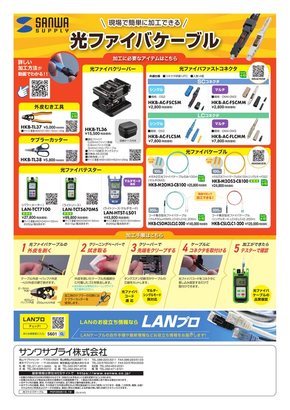 光ファイバケーブル